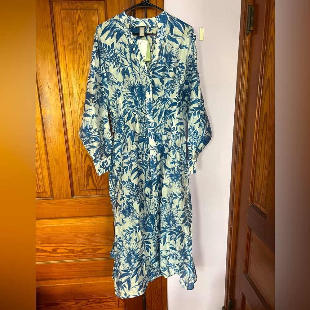 H&M Tie-belt Shirt Dress